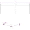 Autotallin ovitiiviste Musta 52 x 2 mm 4 m Polyvinyylikloridi