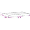 Suihkualustalevy WPC Musta 101 x 63 x 5,5 cm