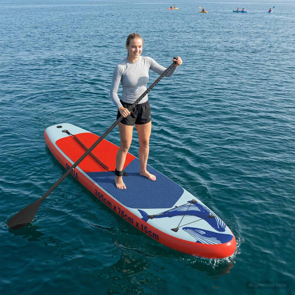 Ilmattava Stand Up Paddle Board SCYLLA 305 x 76 x 15 cm Sininen