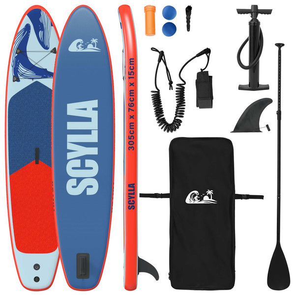 Ilmattava Stand Up Paddle Board SCYLLA 305 x 76 x 15 cm Sininen