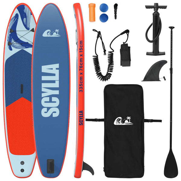 Ilmattava Stand Up Paddle Board SCYLLA 335 x 76 x 15 cm Sininen