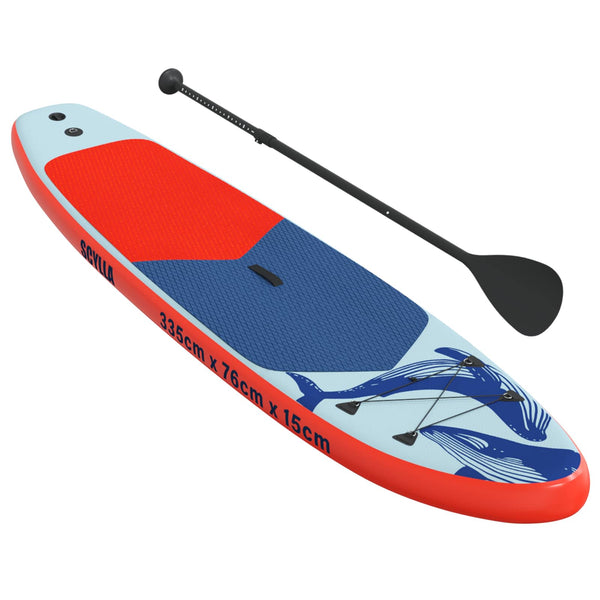 Ilmattava Stand Up Paddle Board SCYLLA 335 x 76 x 15 cm Sininen
