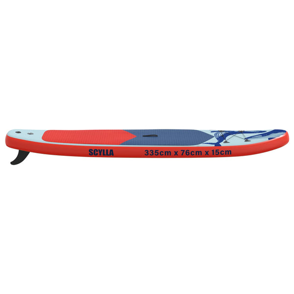 Ilmattava Stand Up Paddle Board SCYLLA 335 x 76 x 15 cm Sininen