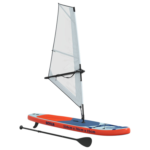 Ilmatäytteinen SUP-lauta purjeella SCYLLA 330 x 76 x 15 cm