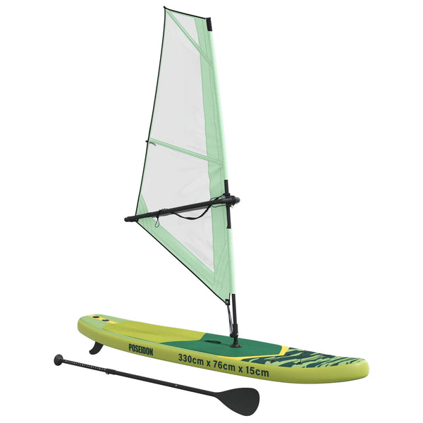 Ilmatäytteinen SUP-lauta purjeella POSEIDON 330 x 76 x 15 cm