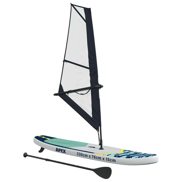 Ilmatäytteinen SUP-lauta purjeella APEX 330 x 76 x 15 cm