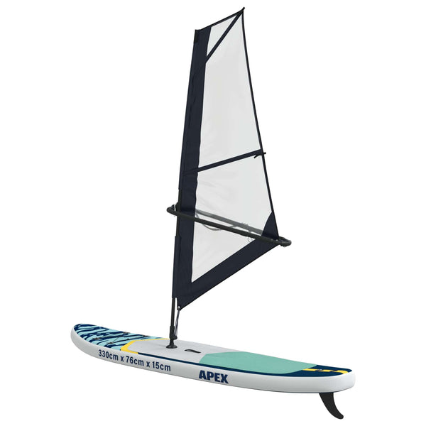 Ilmatäytteinen SUP-lauta purjeella APEX 330 x 76 x 15 cm
