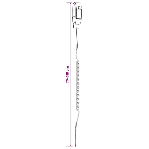 SUP-johdin 318 cm
