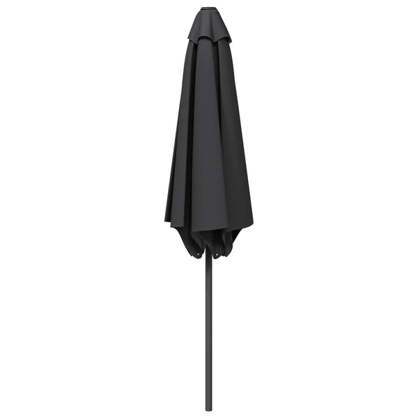 Puutarhavarjo 230 x 230 cm Polyesteri Suorakaide Antrasiitti