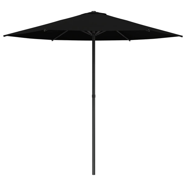 Puutarhavarjo 230 x 230 cm Polyesteri Suorakaide Musta