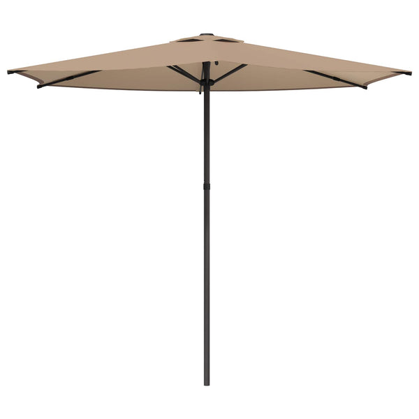 Puutarhavarjo 270 x 270 cm Polyesteri Suorakaide Taupe