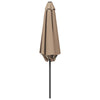 Puutarhavarjo 270 x 270 cm Polyesteri Suorakaide Taupe