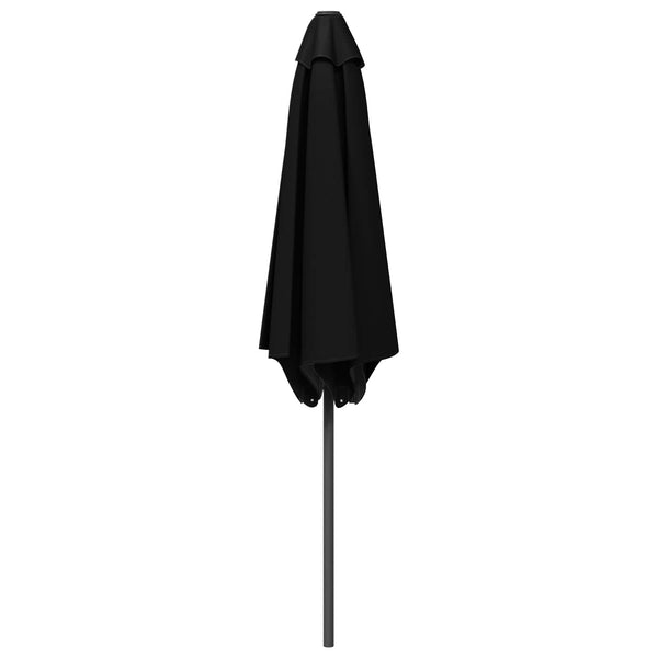 Puutarhavarjo 270 x 270 cm Polyesteri Suorakaide Musta