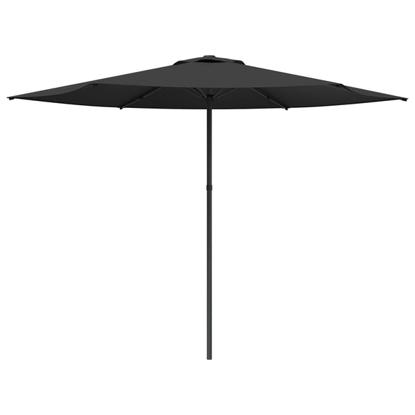 Puutarhavarjo 300 x 300 cm Polyesteri Suorakaide Antrasiitti