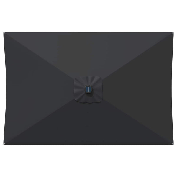 Puutarhaparasi LED-valoilla ja jalustalla 200 x 300 cm