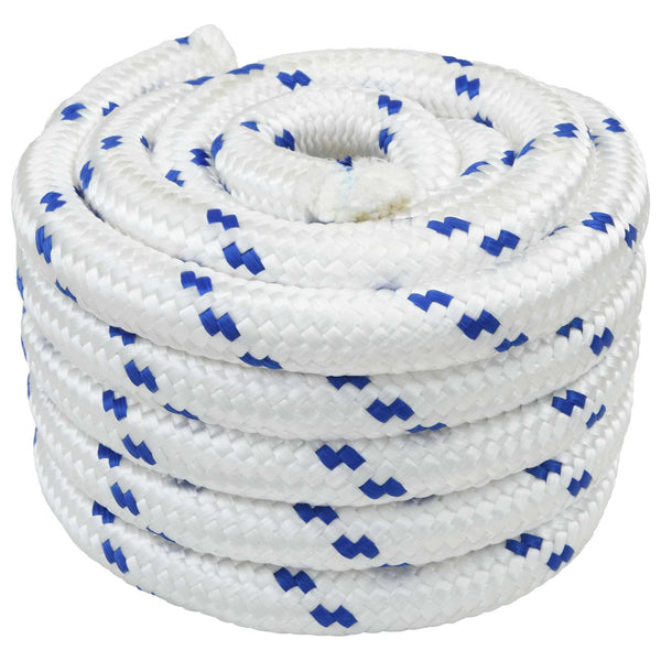 Venelanka 5 mm 25 m Valkoinen ja sininen