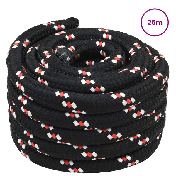 Venelanka 4 mm 25 m Musta ja punainen