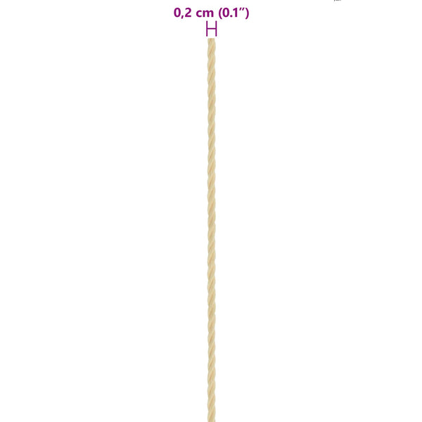 Venelanka 2 mm 25 m Luonnollinen