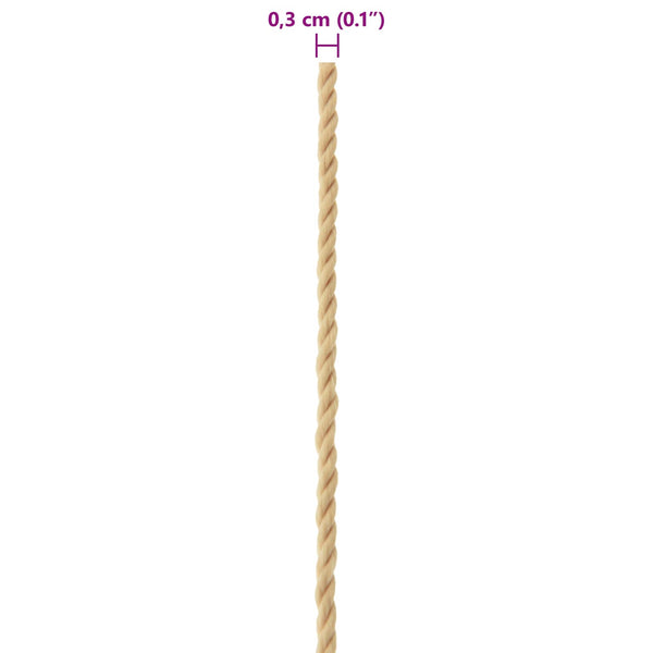 Venelanka 3 mm 50 m Luonnollinen