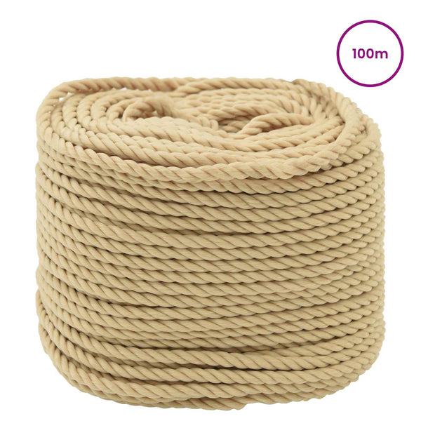 Venelanka 4 mm 100 m Luonnollinen polypropylène