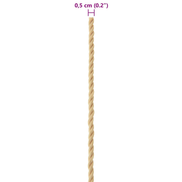 Venelanka 5 mm 25 m Luonnollinen