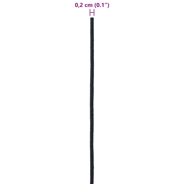 Venelanka 0.2 mm 50 m Kuningas sininen Polyesteri
