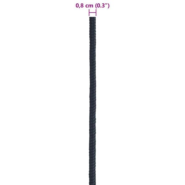 Venelanka 0.8 mm 500 m Kuningas sininen Polyesteri