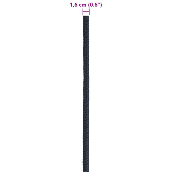 Venelanka 1.6 mm 50 m Kuningas sininen Polyesteri