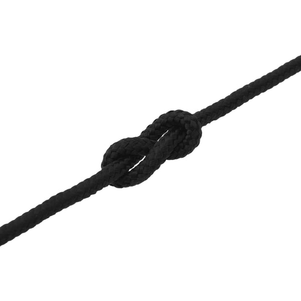 Venelanka 14 mm 15 m Musta Polyesteri