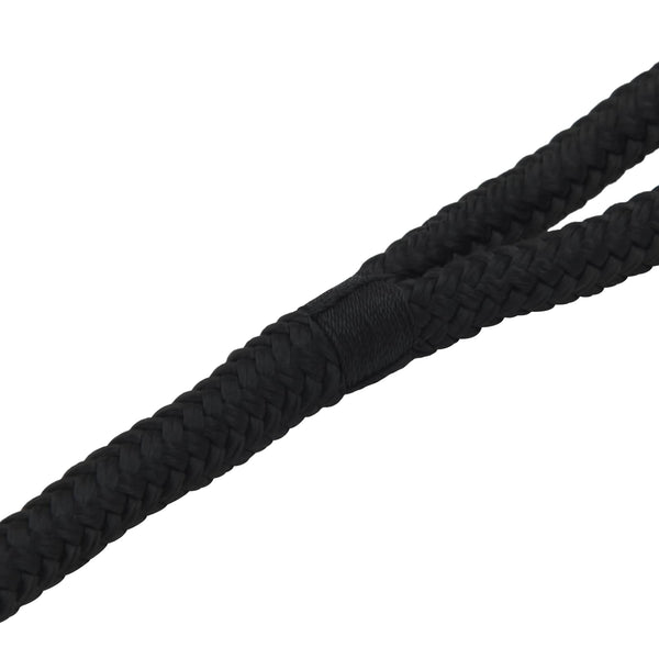 Venelanka 14 mm 15 m Musta Polyesteri