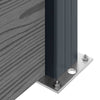 Aidat Setti 1564 x 186 cm WPC ja alumiini Harmaa
