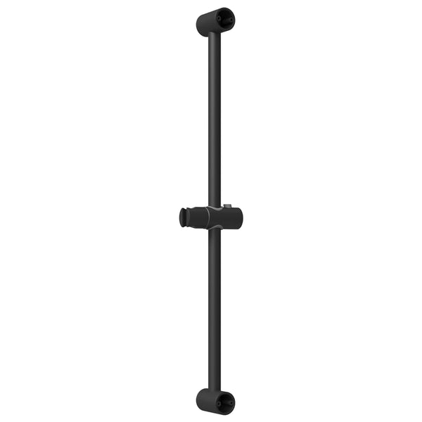 Suihkupään pidike Musta 70 cm Ruostumaton teräs