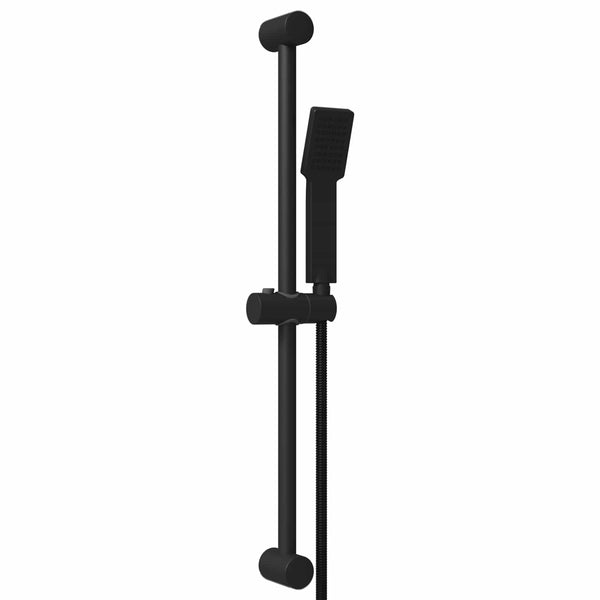 Suihkusuunnitelma Musta 70 cm Ruostumaton teräs