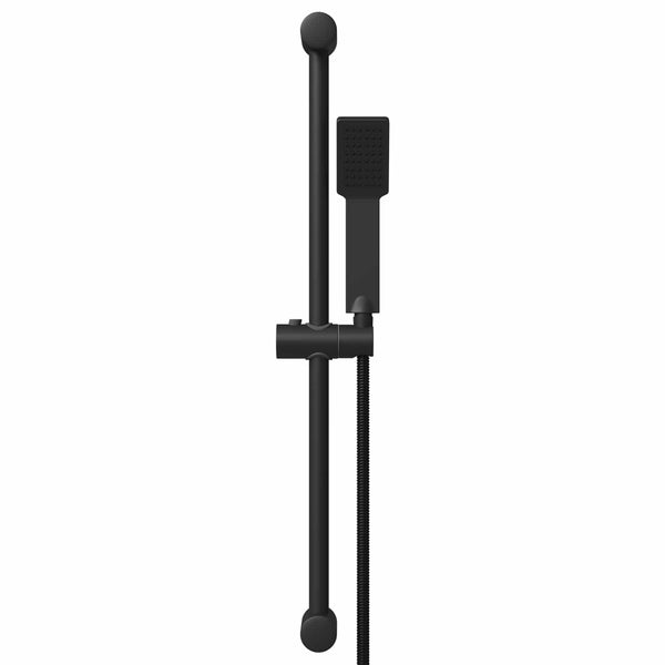Suihkusuunnitelma Musta 70 cm Ruostumaton teräs
