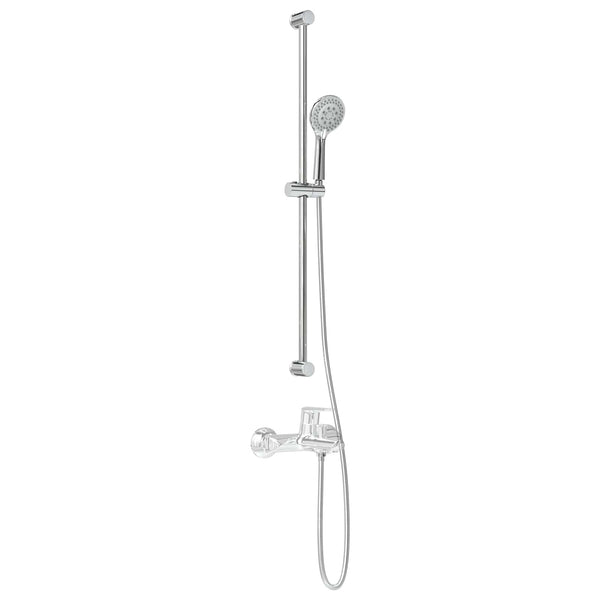 Suihkusuunnitelma Kromi 101 cm Ruostumaton teräs