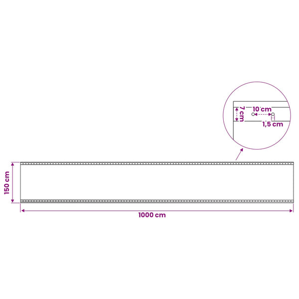 Pressu Reijillä 2 kpl Vihreä 1,5 x 10 m 260 gsm PE