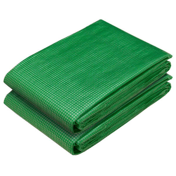 Pressu Reijillä 2 kpl Vihreä 1,5 x 15 m 260 gsm PE