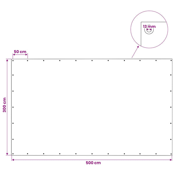 Pressu Reijillä Vihreä 3 x 5 m 140 gsm PE