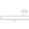 Leno pressu Vihreä 2 x 15 m 260 gsm PE
