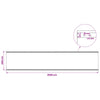 Leno pressu Vihreä 4 x 20 m 260 gsm PE