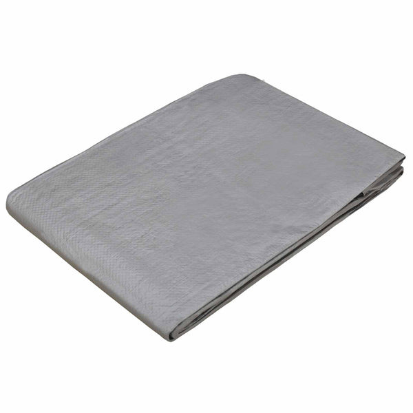 Pressu Reijillä Vaaleanharmaa 3 x 3 m 90 gsm PE