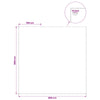 Pressu Reijillä Sininen 8 x 8 m 90 gsm PE