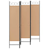 5-paneelinen huonejako Beige 200 x 180 cm Kangas