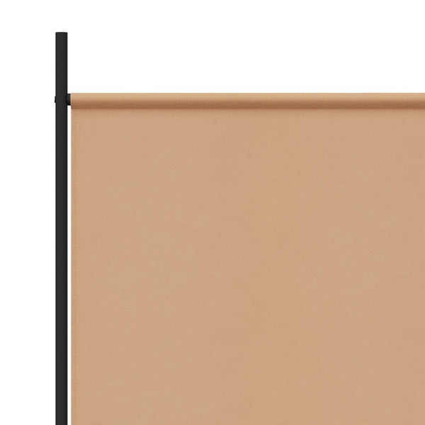 3-paneelinen huoneen jakaja Beige 260 x 180 cm Kangas