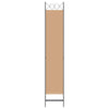 3-paneelinen huoneen jakaja Beige 120 x 220 cm Kangas