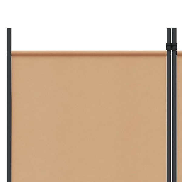 3-paneelinen huoneen jakaja Beige 5FT King Size Kangas