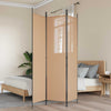 3-paneelinen huoneen jakaja Beige 5FT King Size Kangas