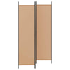 3-paneelinen huoneen jakaja Beige 5FT King Size Kangas
