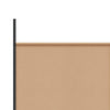6-paneeli huonejakaja Beige 300 x 220 cm Kangas
