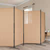 5-paneelinen huonejako Beige 433 x 180 cm Kangas